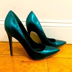 Emerald Green Pumps